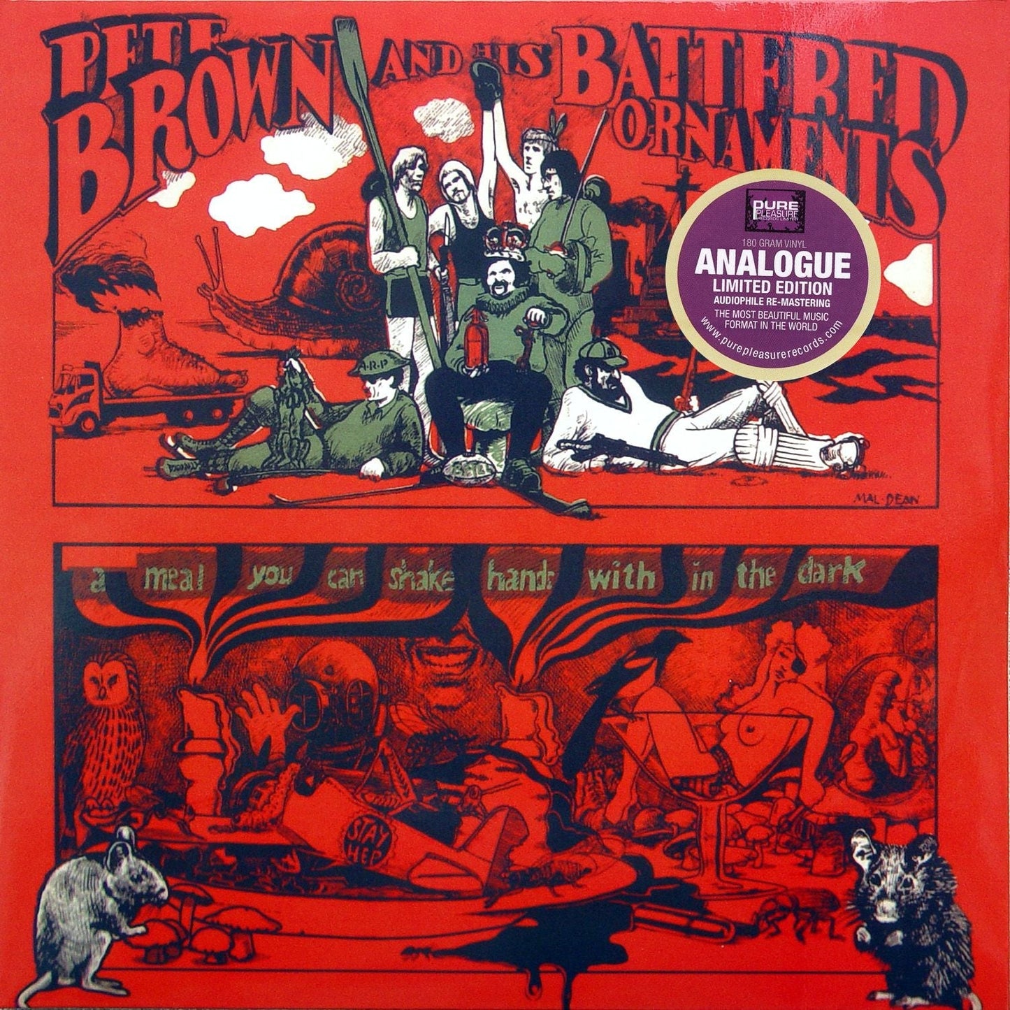 A Meal You Can Shake Hands With In The Dark Vinyl Record