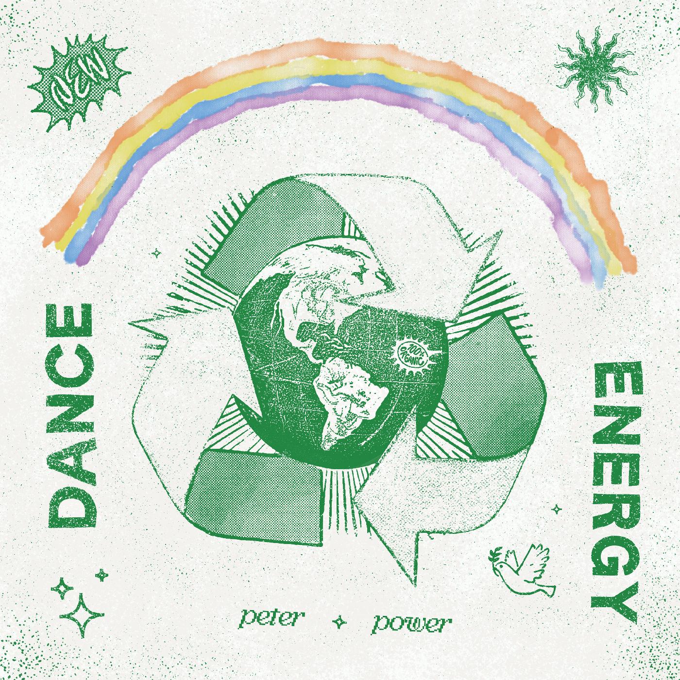 Peter Power - New Dance Energy (CLEAR VINYL) Vinyl Record