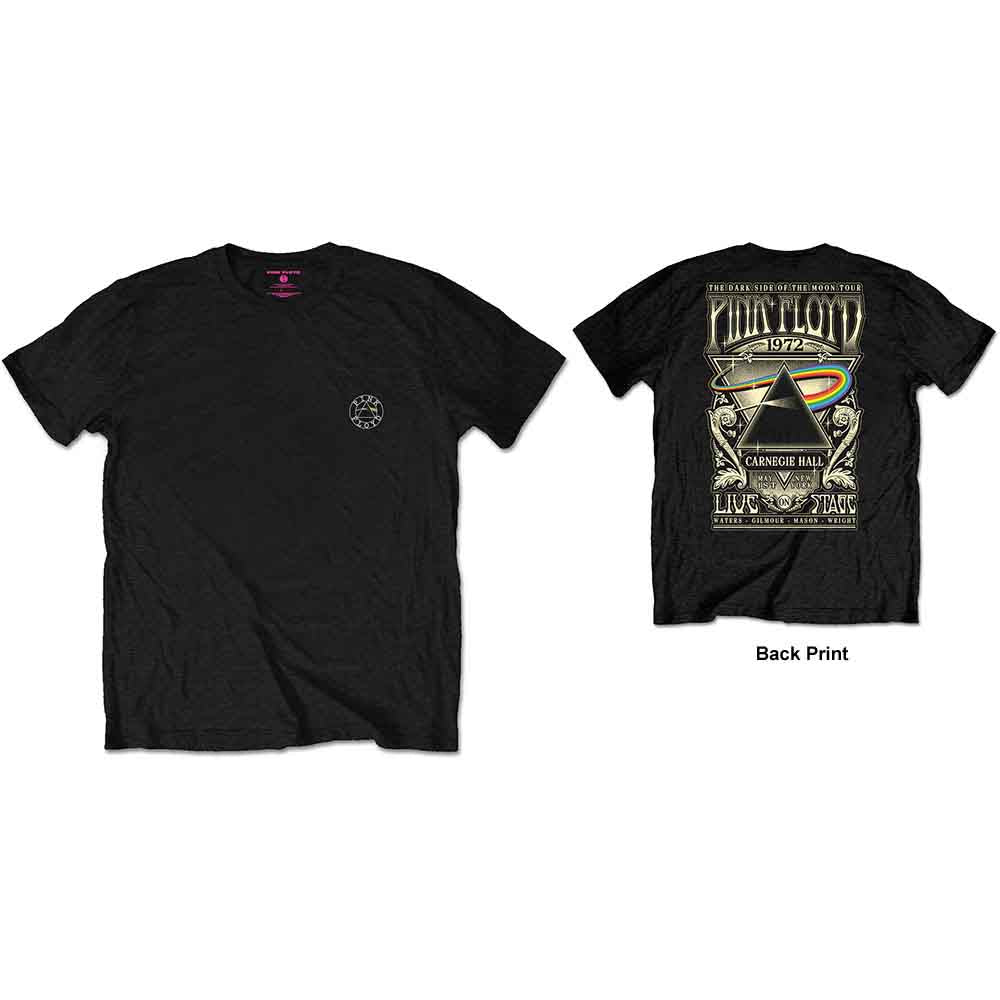 Pink Floyd Carnegie Hall Mens T Shirt Officially Licensed