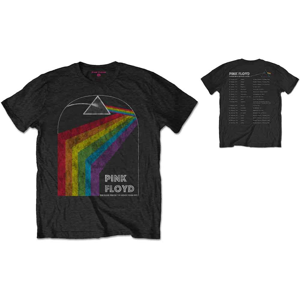 Pink Floyd Dark Side of the Moon 1972 Tour Mens T Shirt Officially Licensed