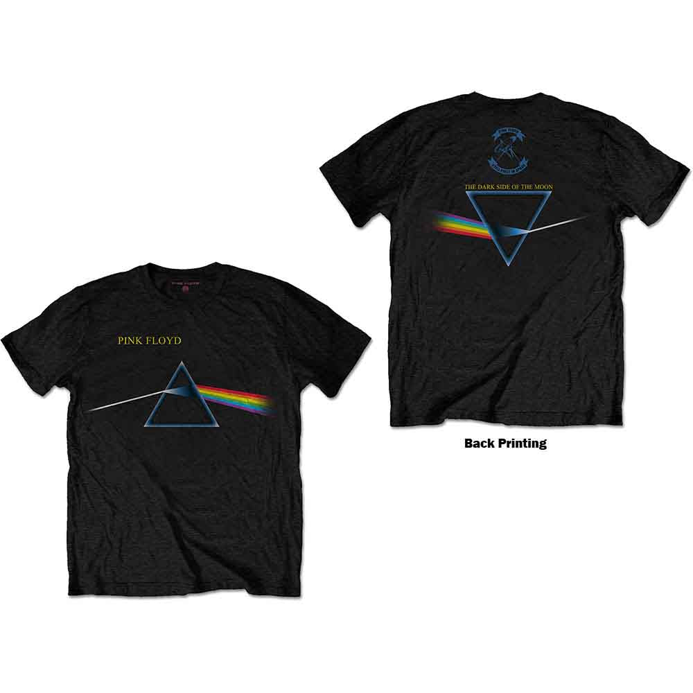 Pink Floyd Dark Side of the Moon Flipped Mens T Shirt Officially Licensed