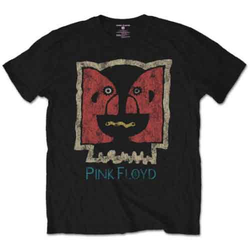 Pink Floyd Division Bell Vintage Mens T Shirt Black Officially Licensed