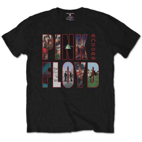 Pink Floyd Echoes Album Montage Mens T Shirt Officially Licensed