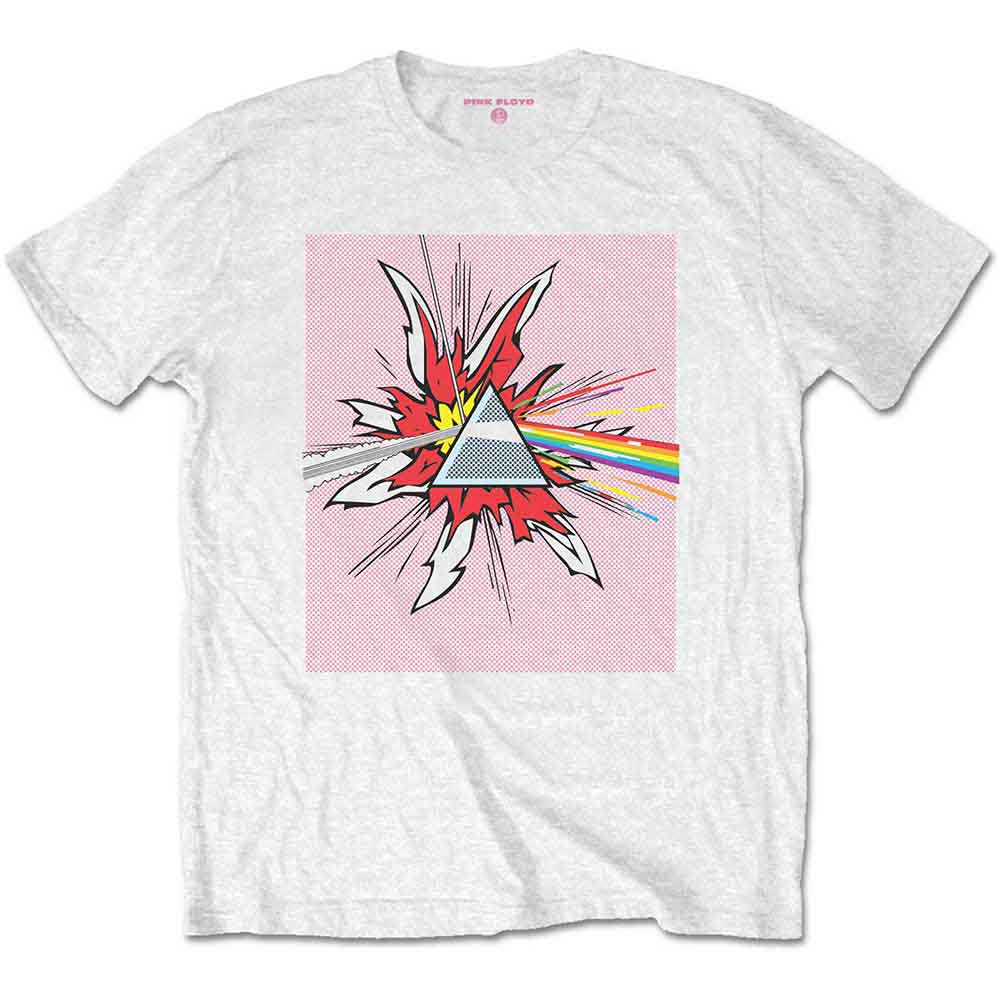 Pink Floyd Lichtenstein Prism Mens T Shirt Officially Licensed