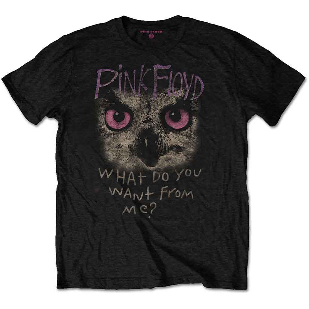 Pink Floyd Owl - WDYWFM? Mens T Shirt Officially Licensed