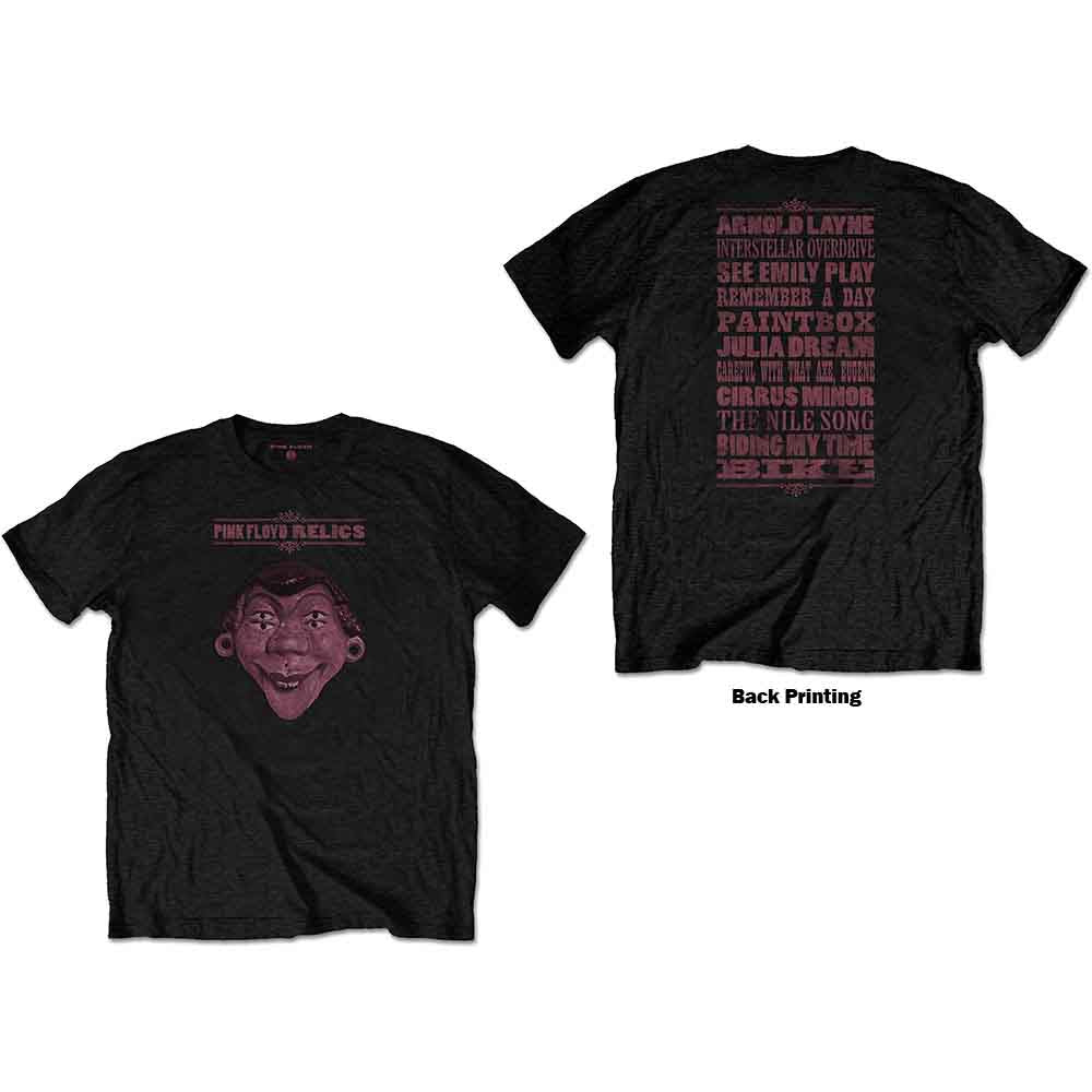 Pink Floyd Relics Mens T Shirt Officially Licensed