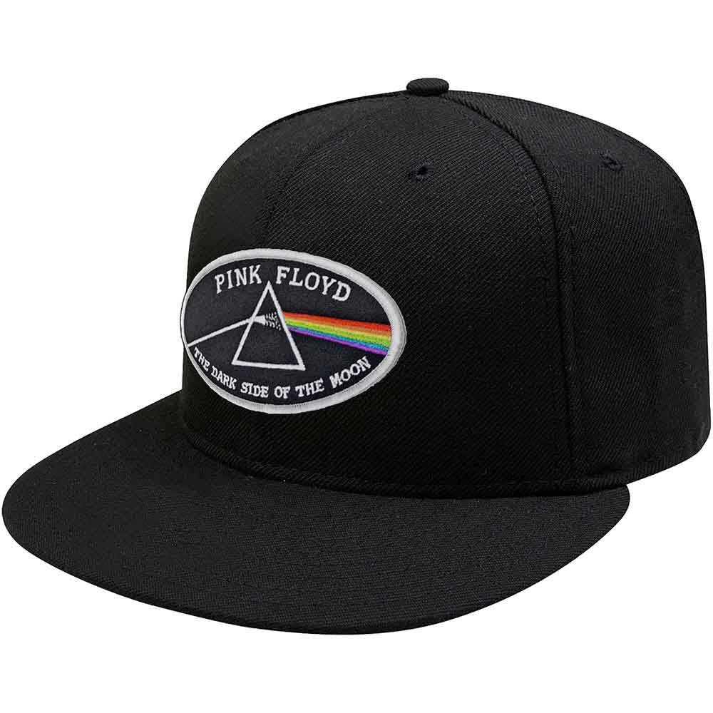 Pink Floyd The Dark Side of the Moon White Border Hat Officially Licensed