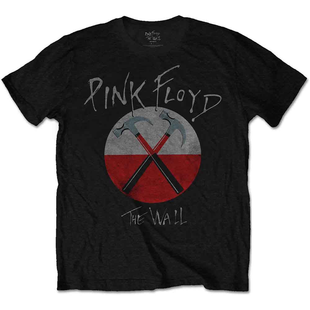 Pink Floyd The Wall Hammers Logo Mens T Shirt Officially Licensed