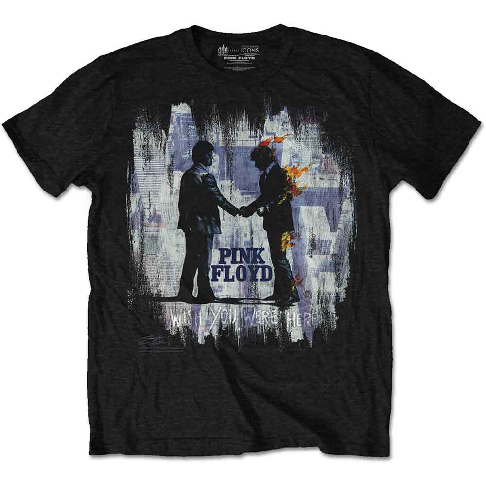 Pink Floyd Wish You Were Here Painting Mens T Shirt Officially Licensed