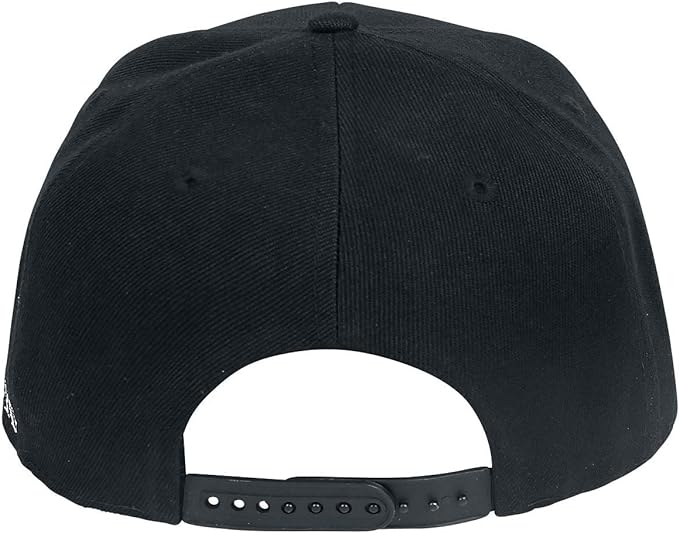 Pink Floyd Darkside Flat Brim Hat Logo Cap Snapback- Officially Licensed Hat Black