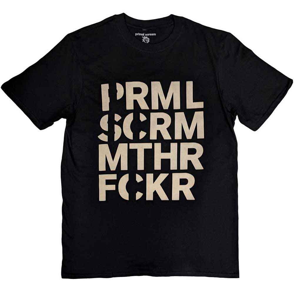 Primal Scream Muthafucka Mens T Shirt Officially Licensed