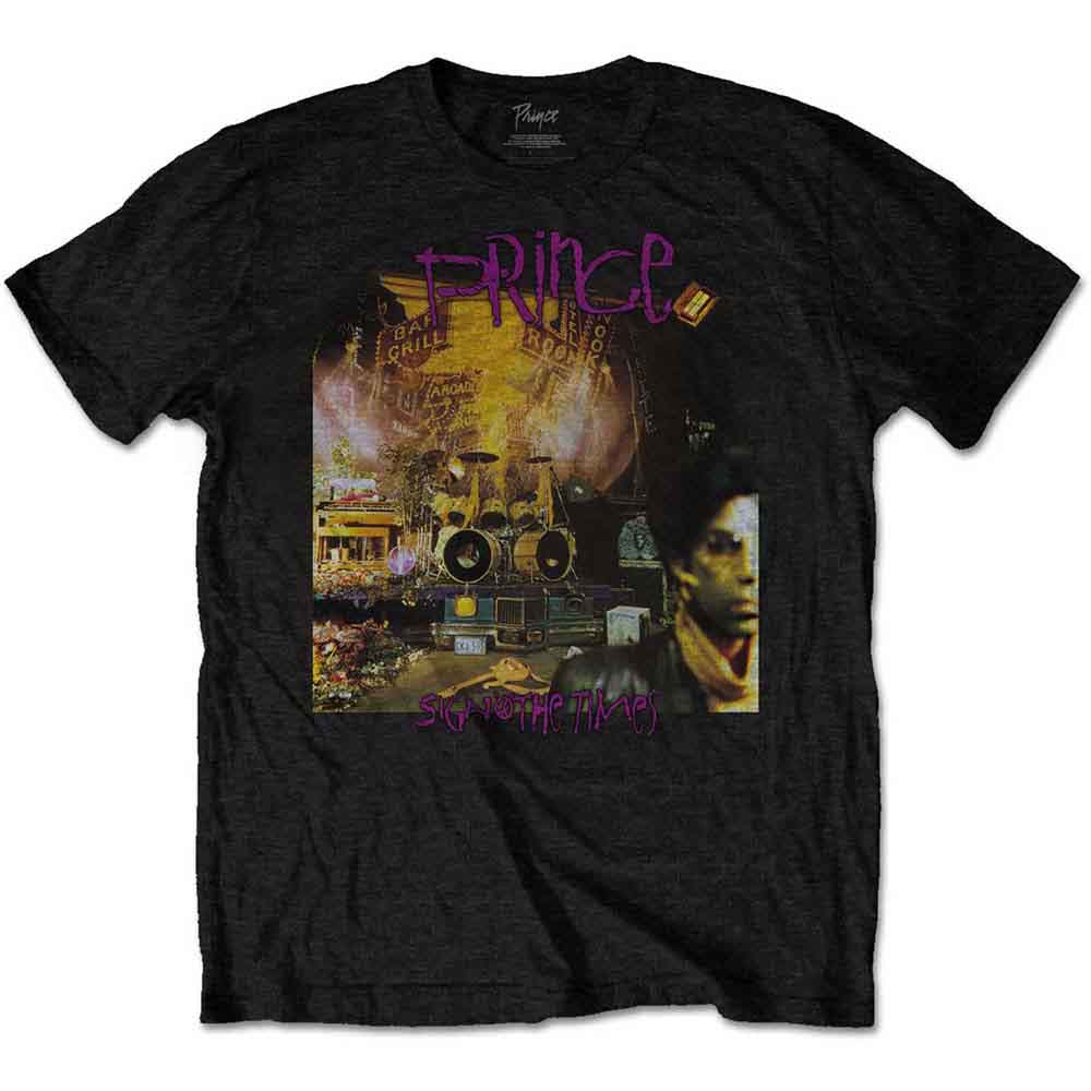 Prince Sign O The Times Album Mens T Shirt Officially Licensed