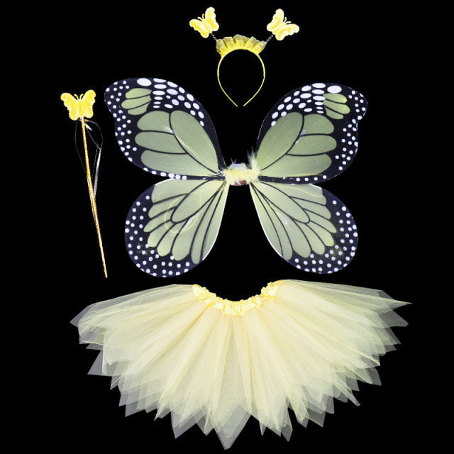 Butterfly Wing Themed Costume For Halloween