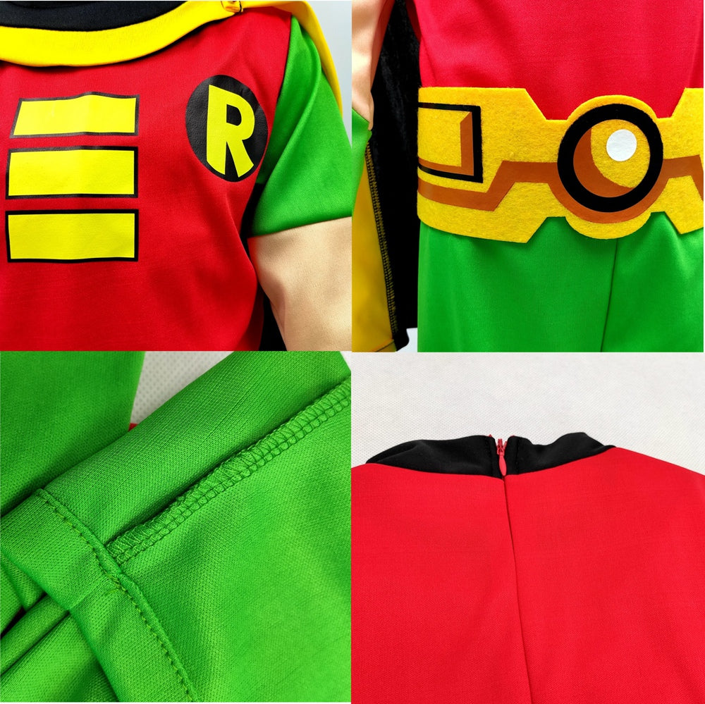 Young Robin Damian Costume For Kids