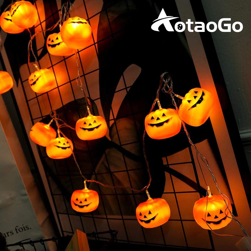 Halloween Pumpkin String Lights