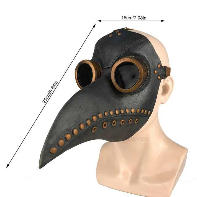 Medieval Hood Robe Plague Doctor Costume