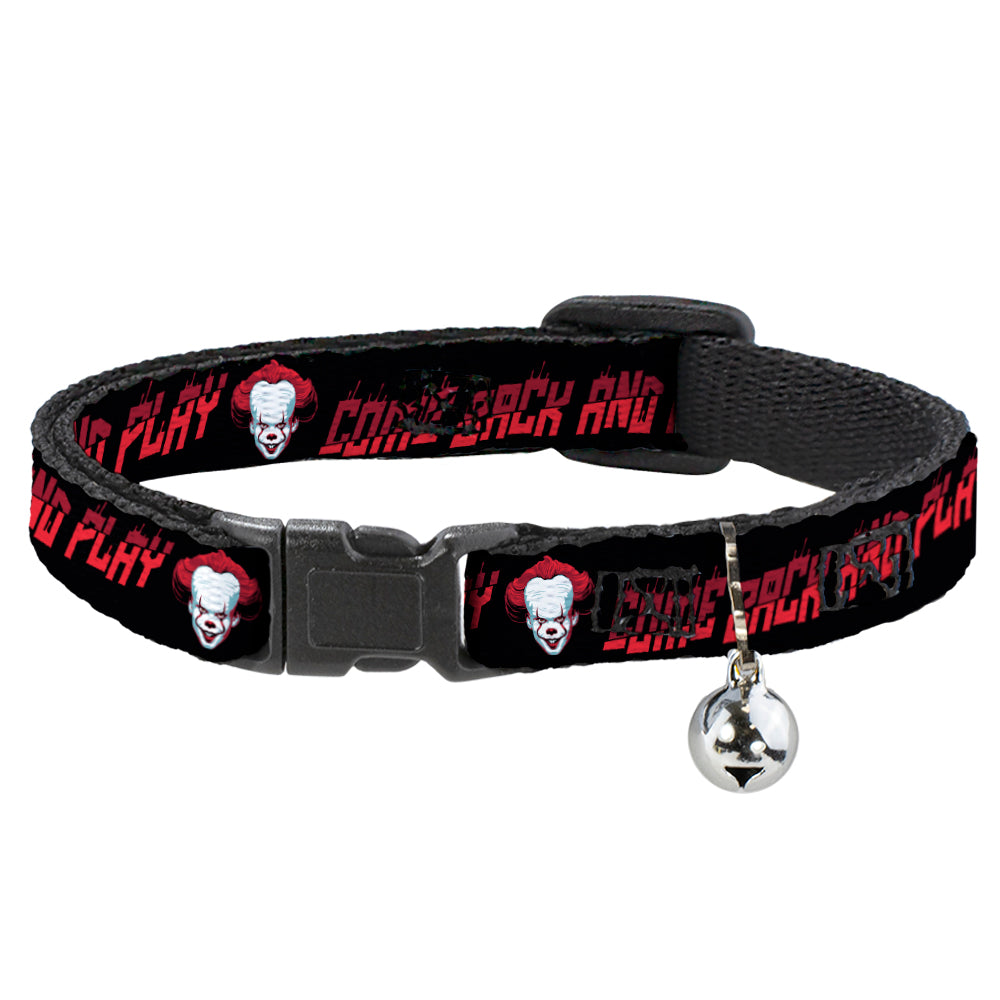IT Chapter Two Pennywise Face Come Back And Play Cat Collar