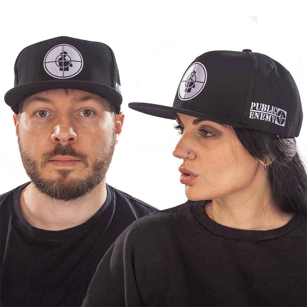 Public Enemy Solid Target Hat Officially Licensed