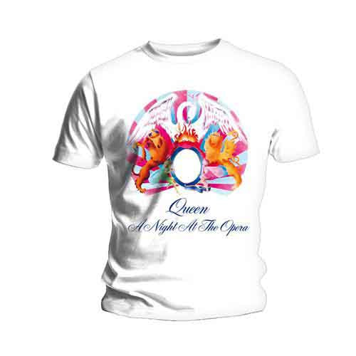 Queen A Night At The Opera Mens T Shirt Officially Licensed