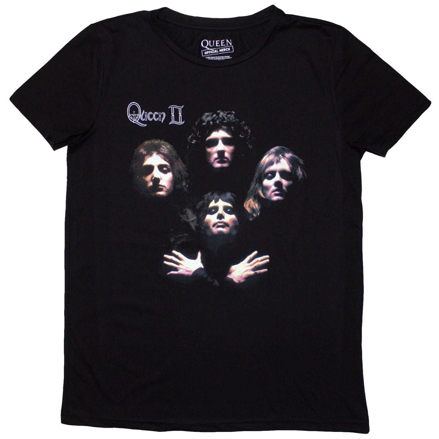 Queen Bo Rhap Classic Womens T Shirt Black