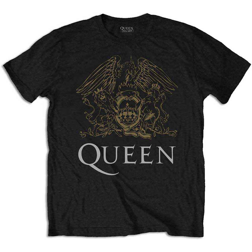 Queen Crest Mens T Shirt Officially Licensed