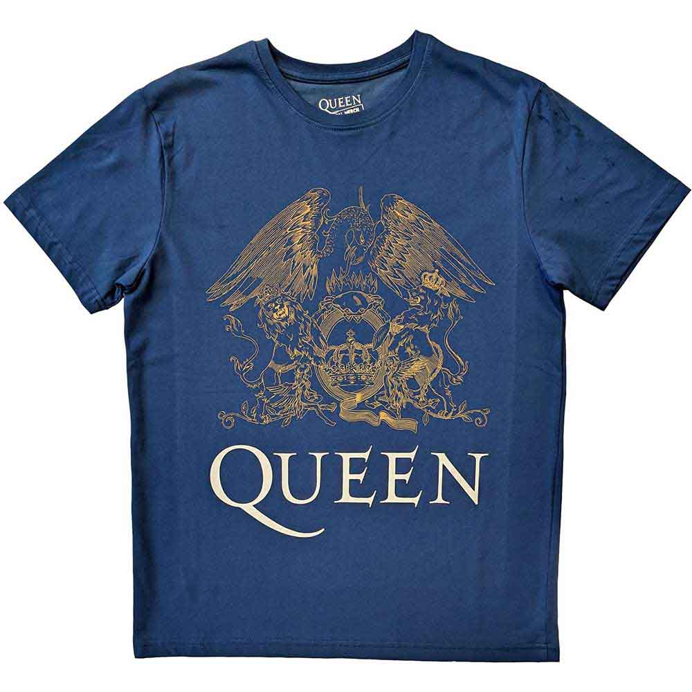 Queen Crest Mens T Shirt Officially Licensed