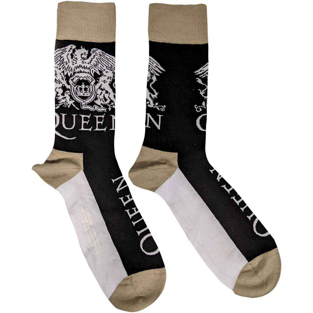 Queen Crest & Logo Socks Officially Licensed