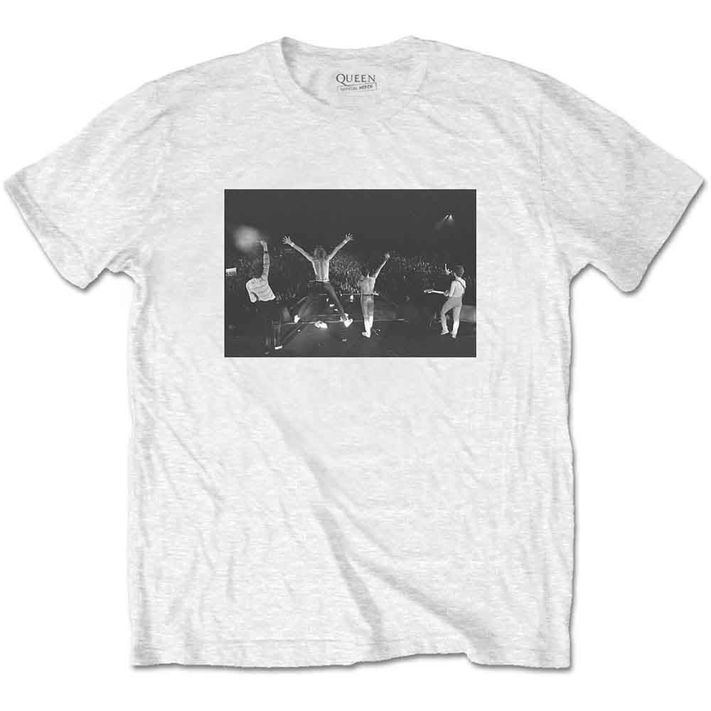 Queen Crowd Shot Mens T Shirt Officially Licensed