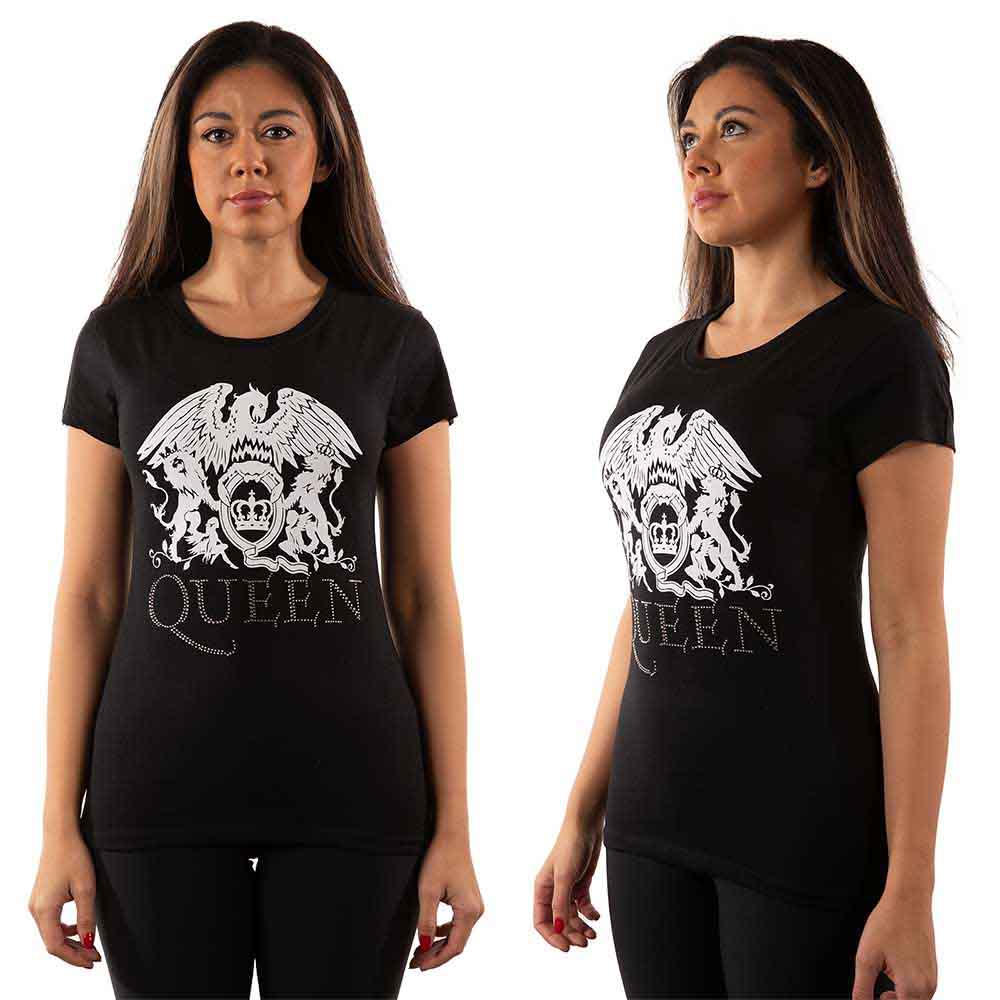 Queen Logo Womens T Shirt Officially Licensed