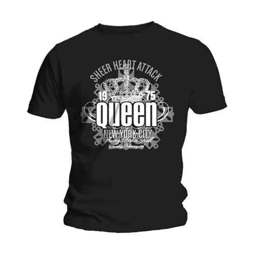 Queen Sheer Heart Attack Mens T Shirt Officially Licensed