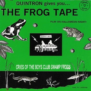 The Frog Tape Music CD