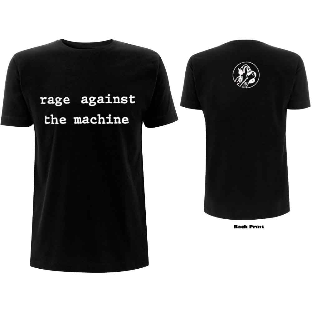 Rage Against The Machine Molotov Mens T Shirt Black Officially Licensed