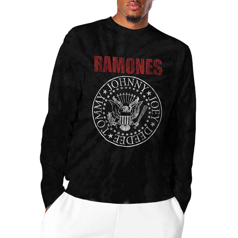 Ramones Presidential Seal Long Sleeve Shirt Officially Licensed