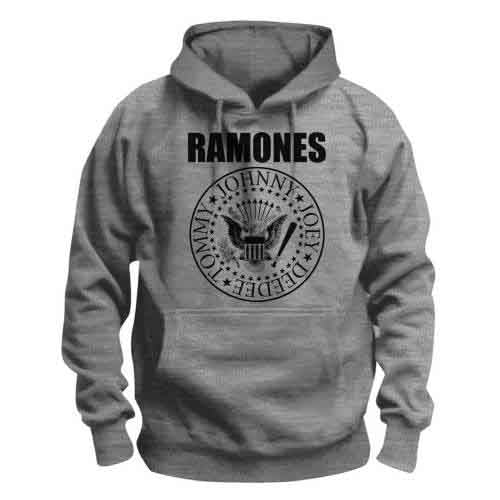Ramones Presidential Seal Hoodie Sweatshirt Officially Licensed