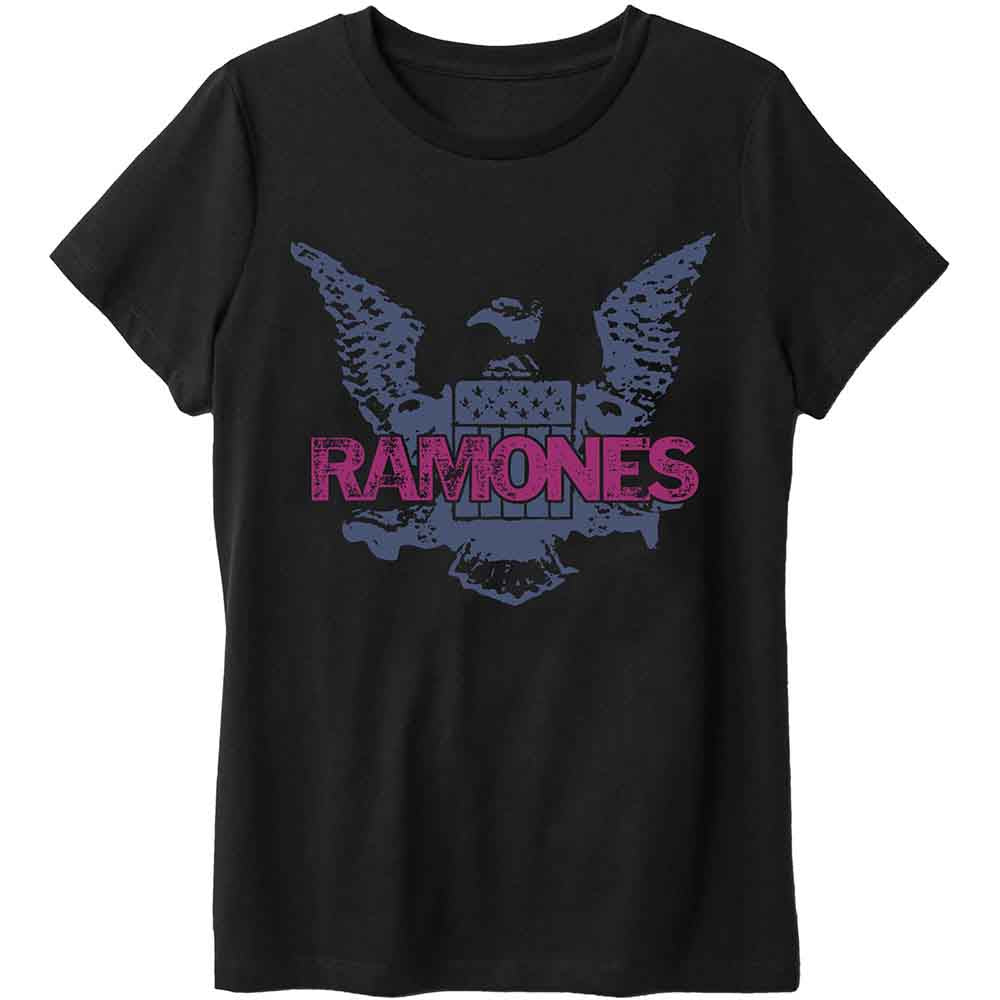 Ramones Purple Eagle Mens T Shirt Officially Licensed