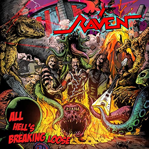 Raven - All Hell's Breaking Loose Vinyl Record