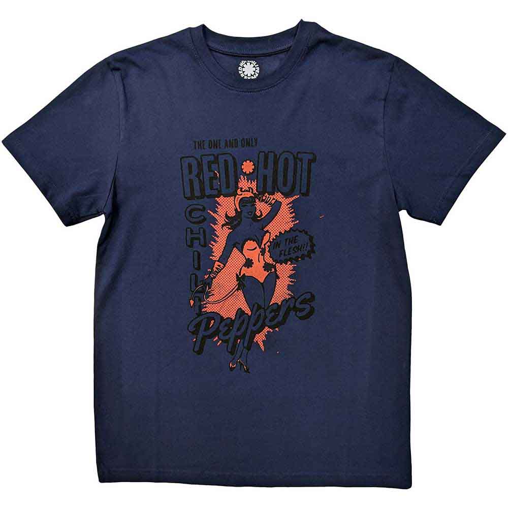 RED HOT CHILI PEPPERS In The Flesh Mens T Shirt Officially Licensed