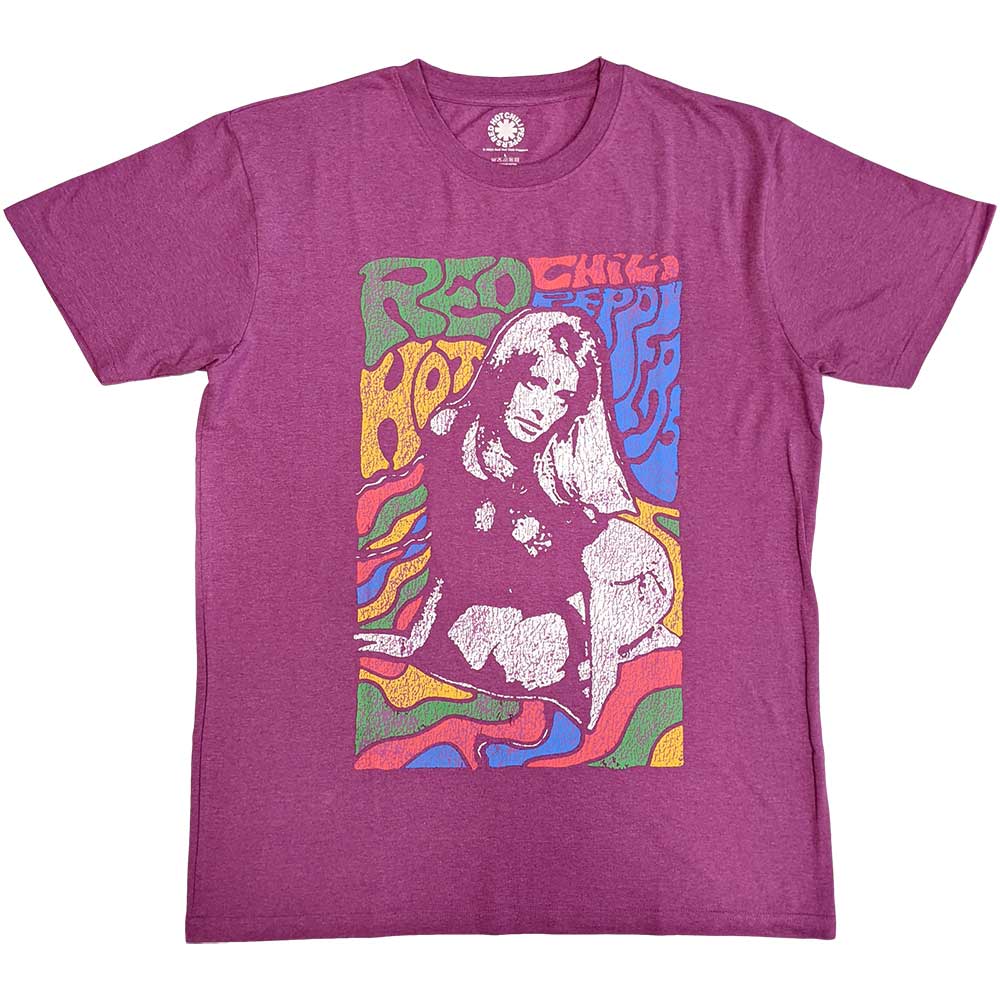 RED HOT CHILI PEPPERS Kneeling Girl Mens T Shirt Officially Licensed