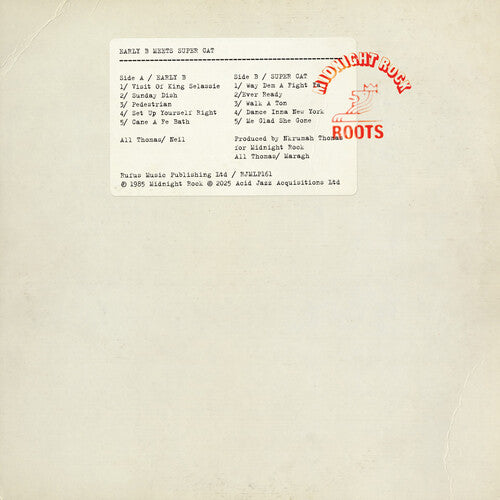 Early B Meets Super Cat Vinyl Record