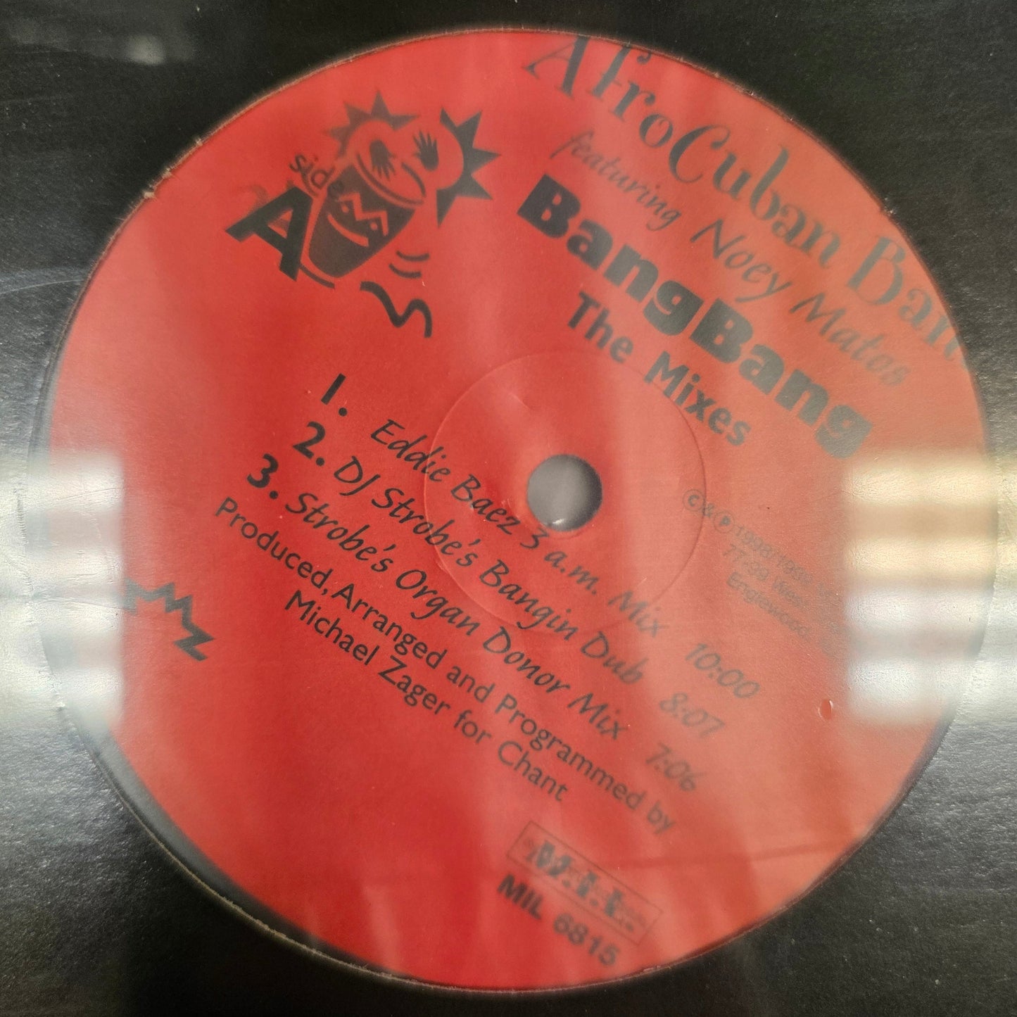 AFRO CUBAN BAND Featuring Noey Matos – Bang Bang The Mixes 12" Vinyl LP Record