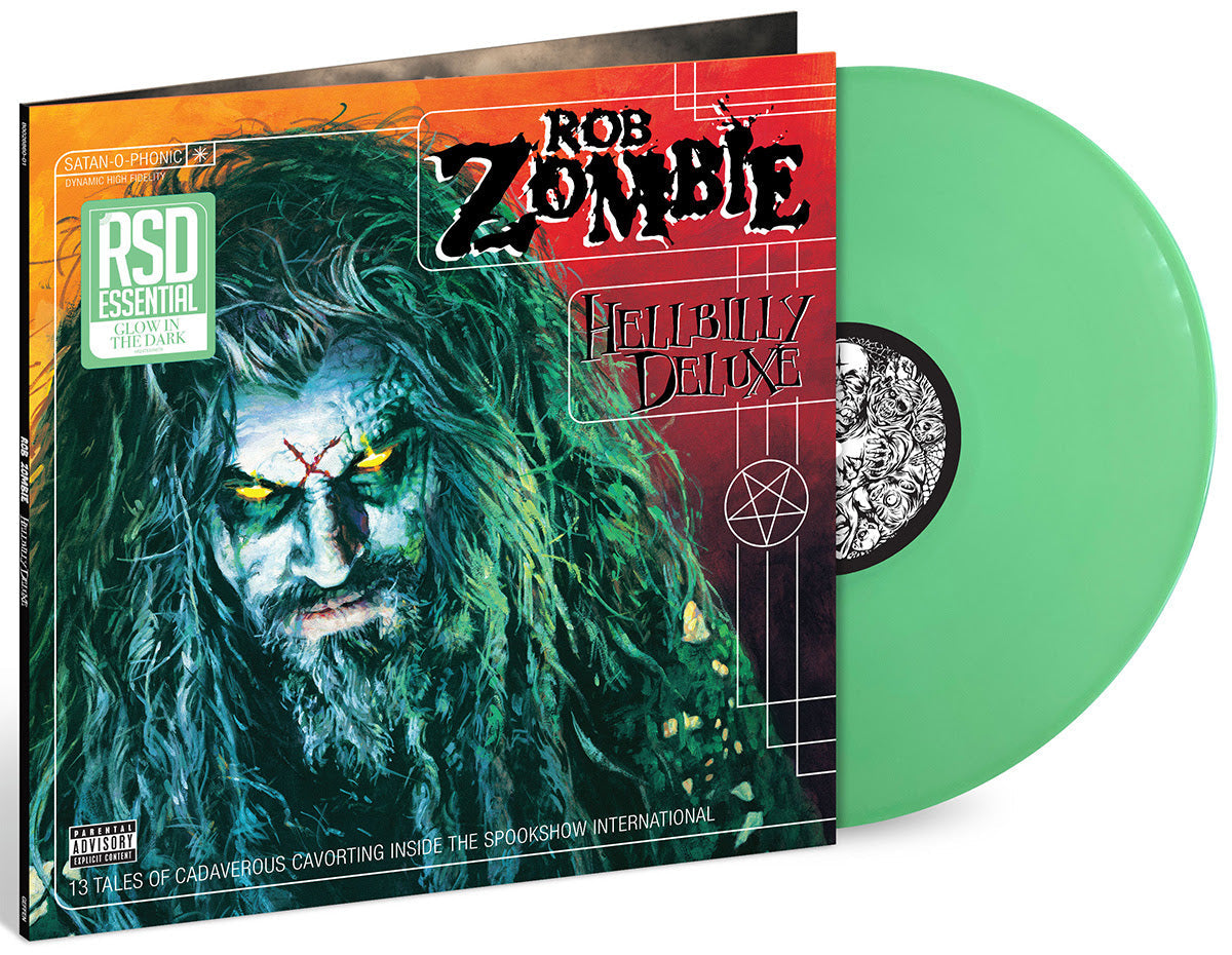Rob Zombie Hellbilly Deluxe (Indie Exclusive) Glow-In-The-Dark Vinyl Record