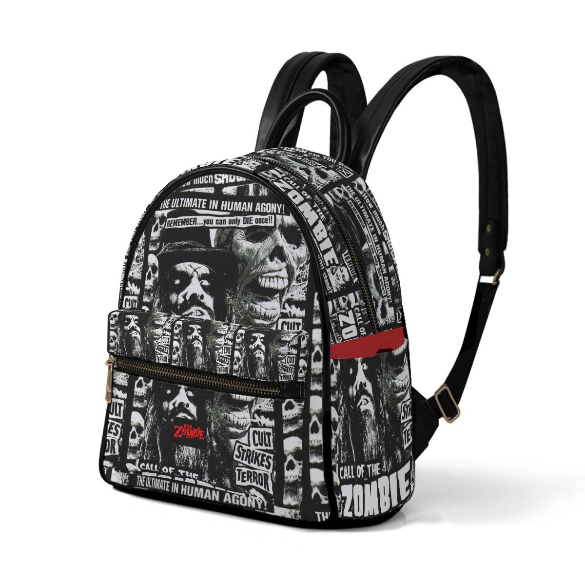 Rob Zombie Mini Backpack Vegan Leather Officially Licensed