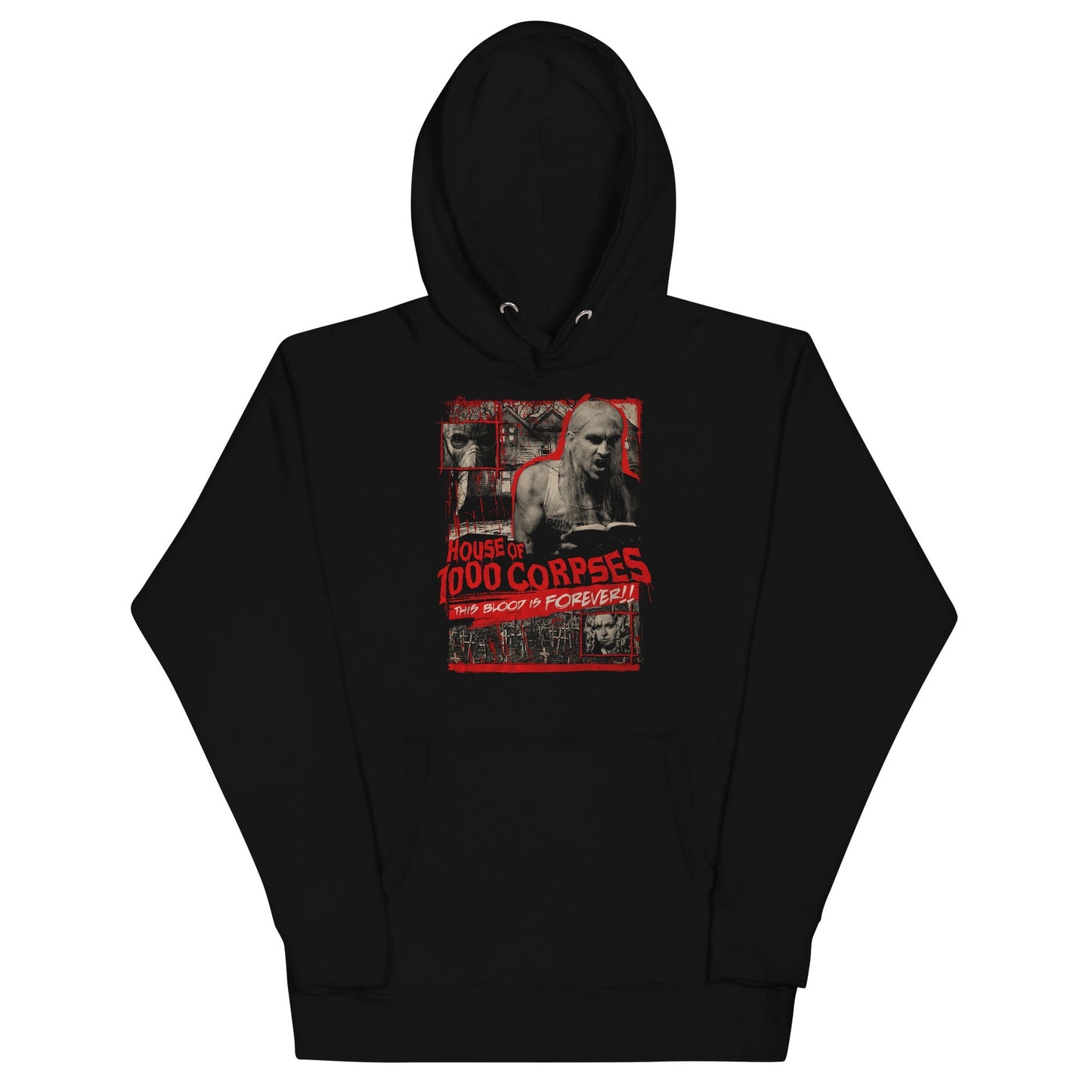 Rob Zombie More Corpses Mens Officially Licensed Hoodie Black