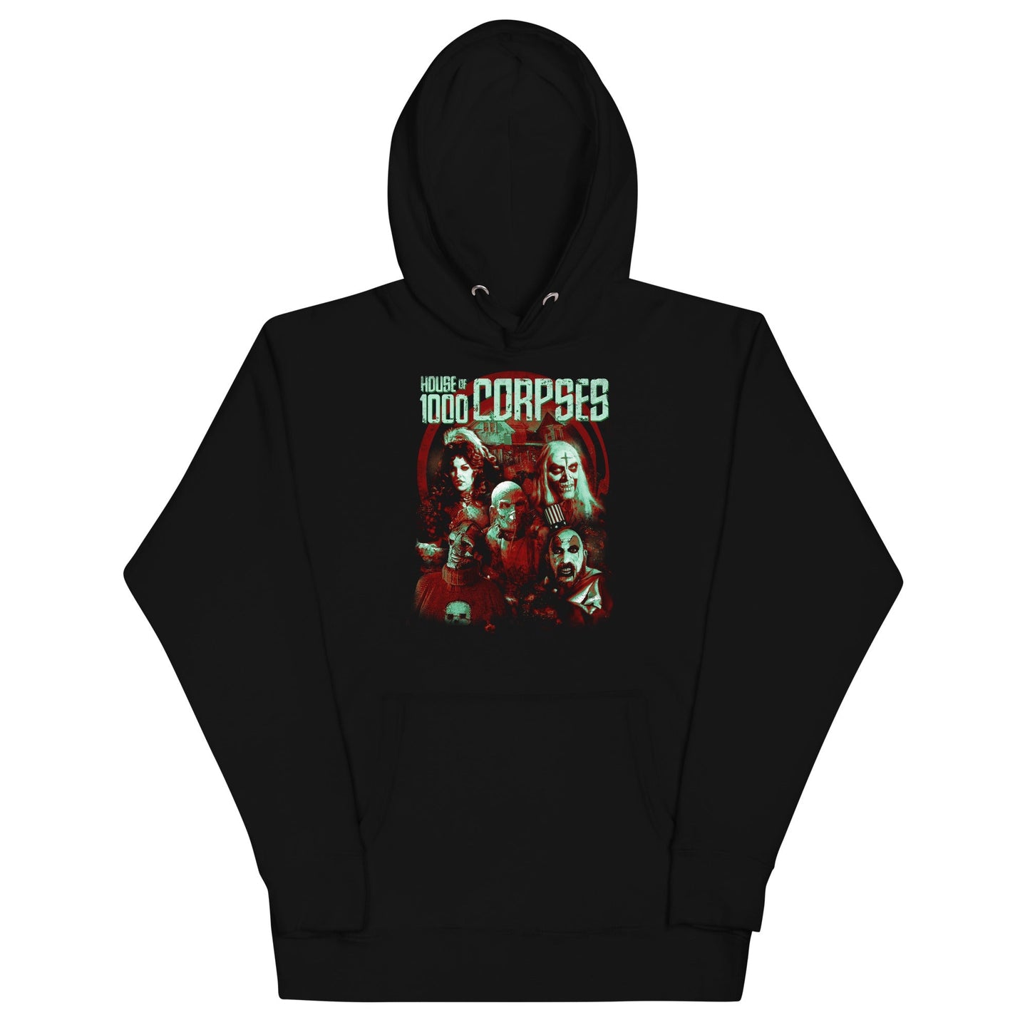 Rob Zombie Green Corpses Mens Officially Licensed Hoodie Black