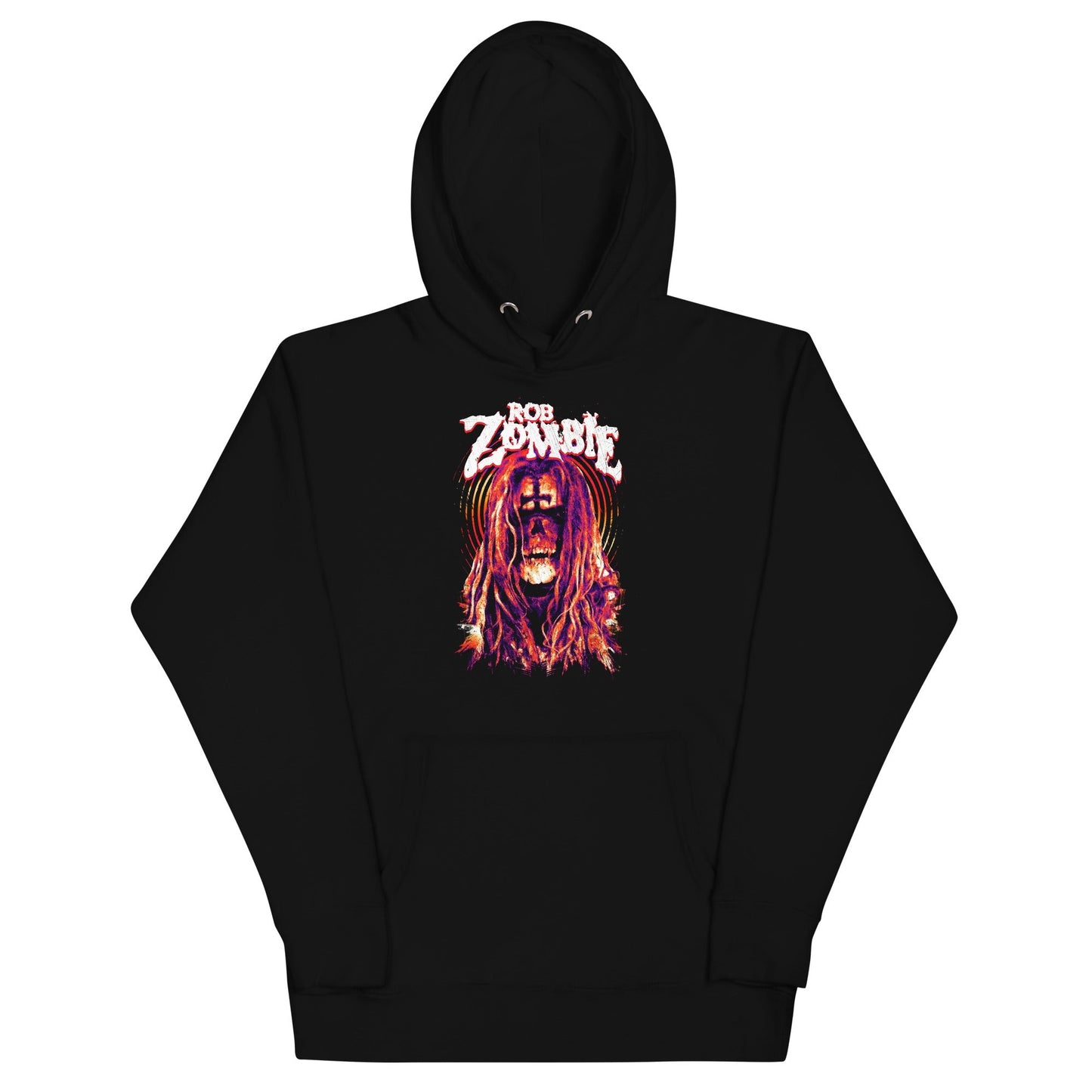 Rob Zombie Dreds Mens Officially Licensed Hoodie Black