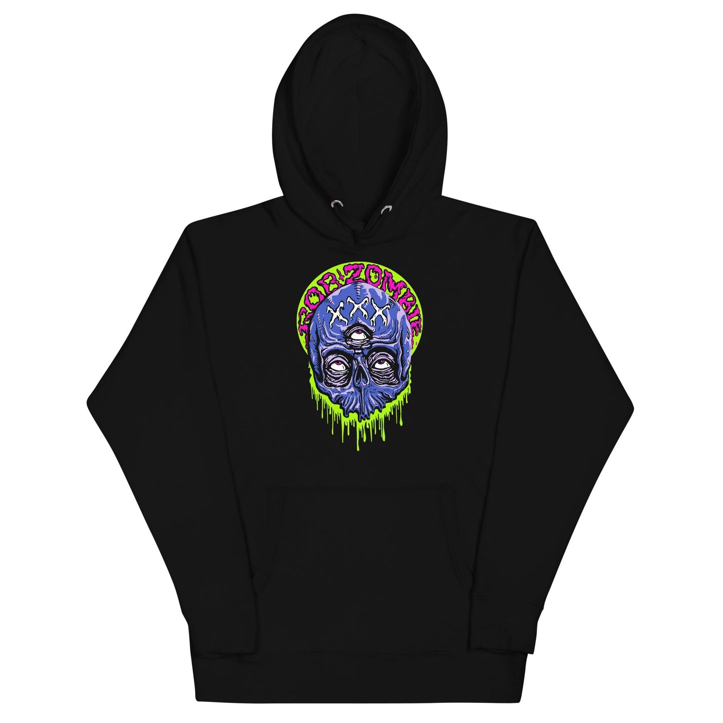 Rob Zombie Triple Eye Mens Officially Licensed Hoodie Black