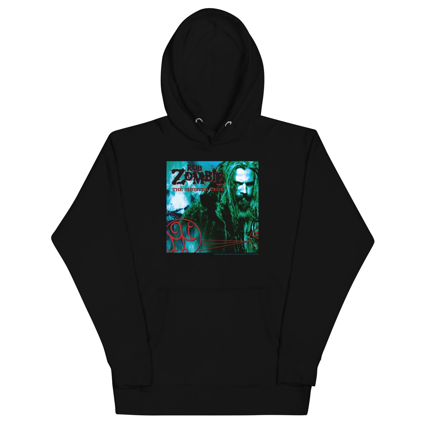 Rob Zombie Sinister Urge Mens Officially Licensed Hoodie Black