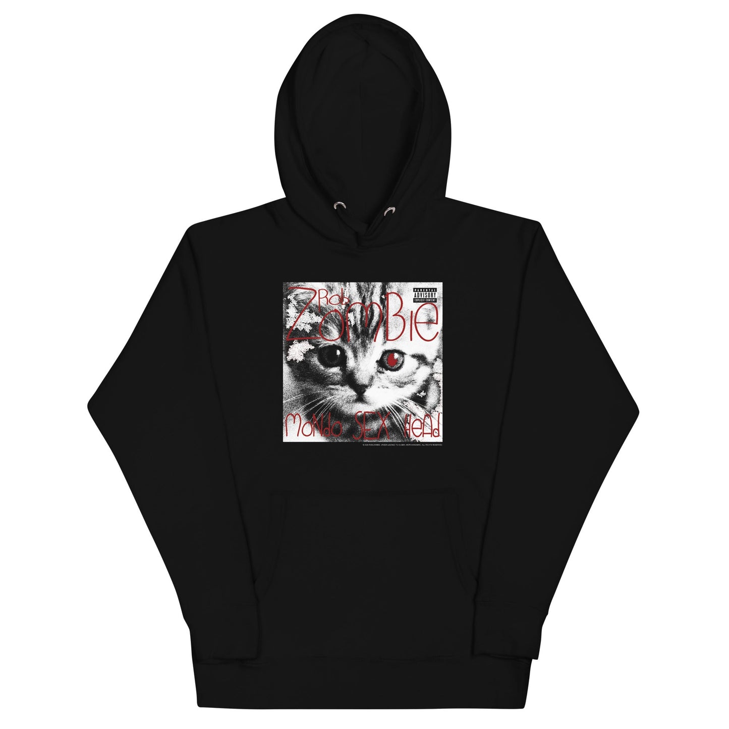 Rob Zombie Mondo Sex Head Mens Officially Licensed Hoodie Black