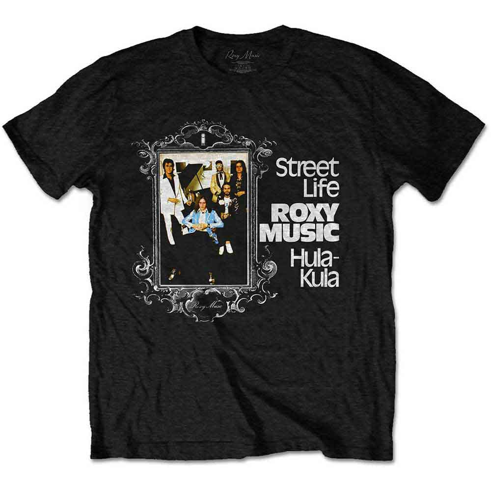 Roxy Music Street Life Hula-Kula Mens T Shirt Officially Licensed