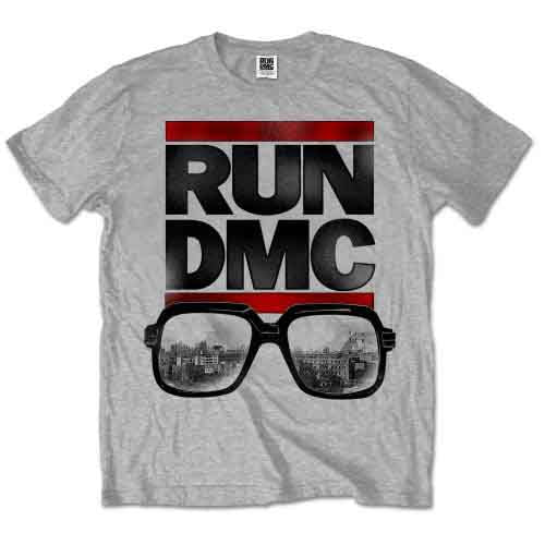 Run Dmc Glasses NYC Mens T Shirt Officially Licensed